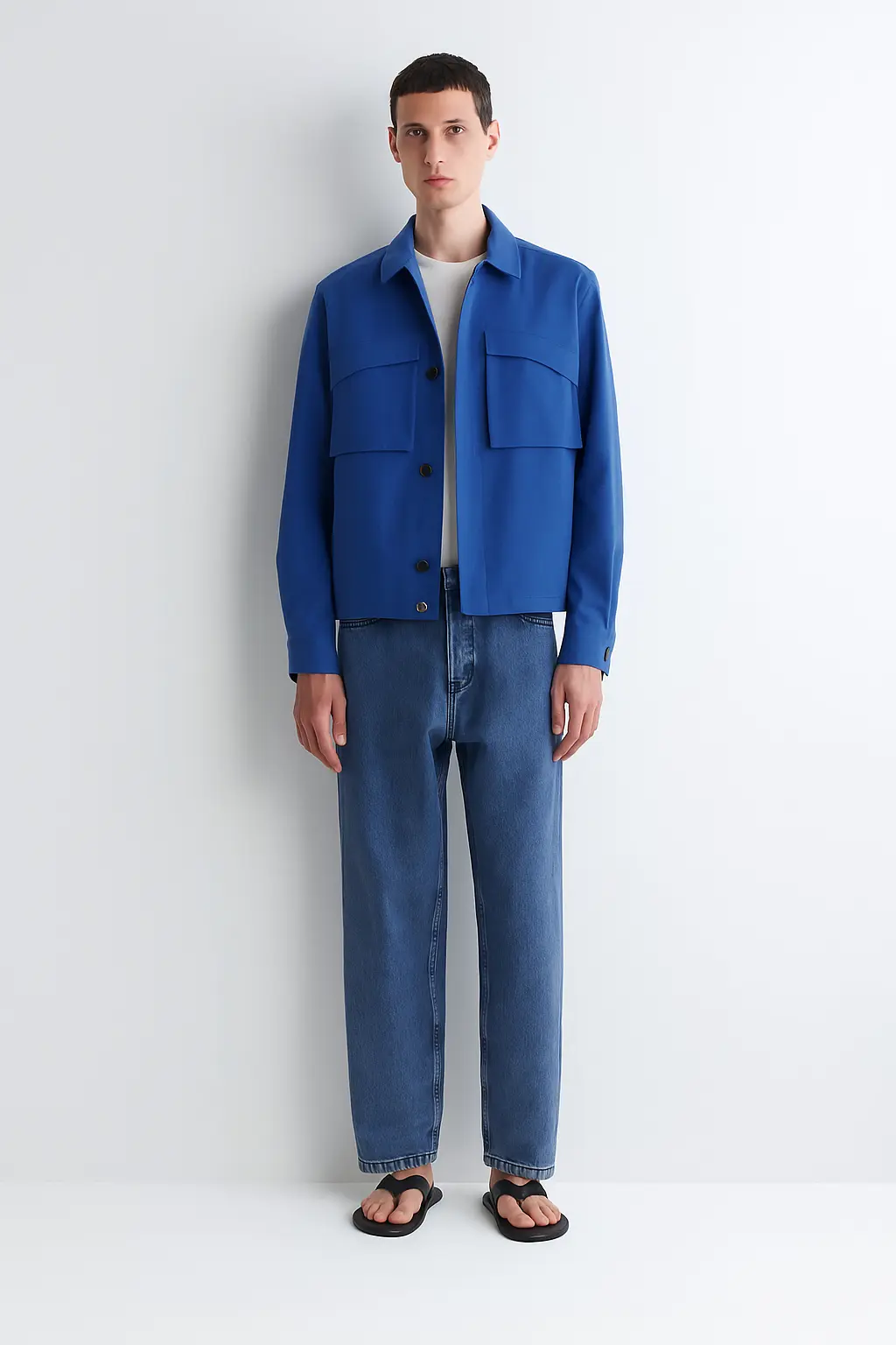 DOME STRAIGHT-LEG JEANS